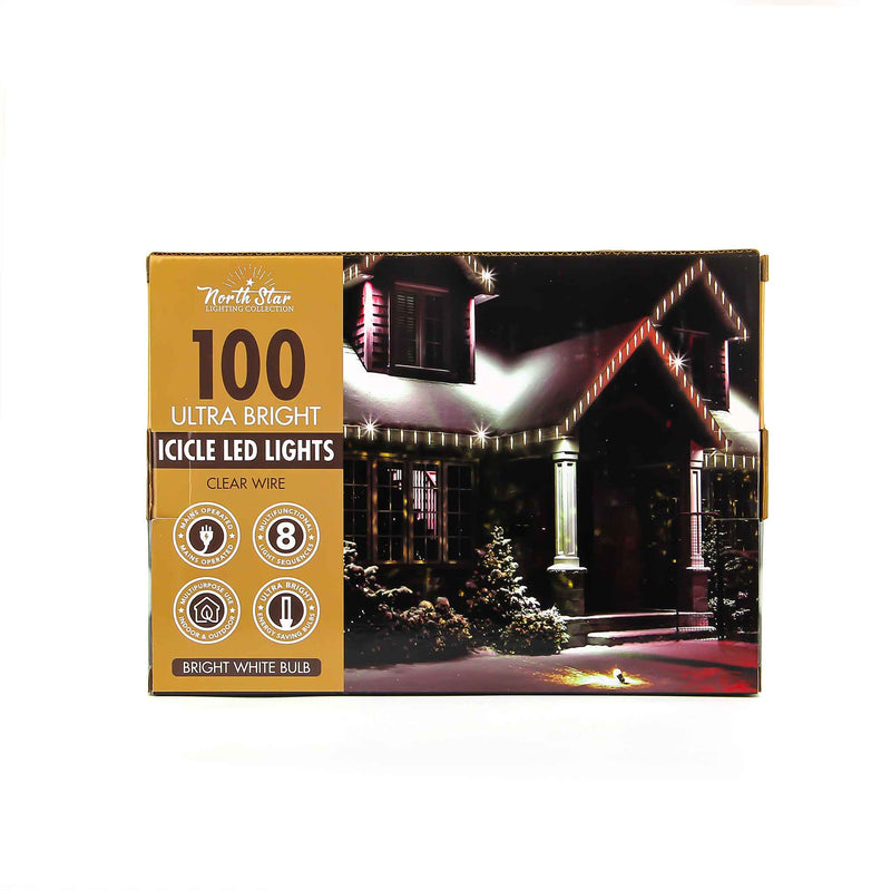 100 Ultra Bright Icicle LED Lights