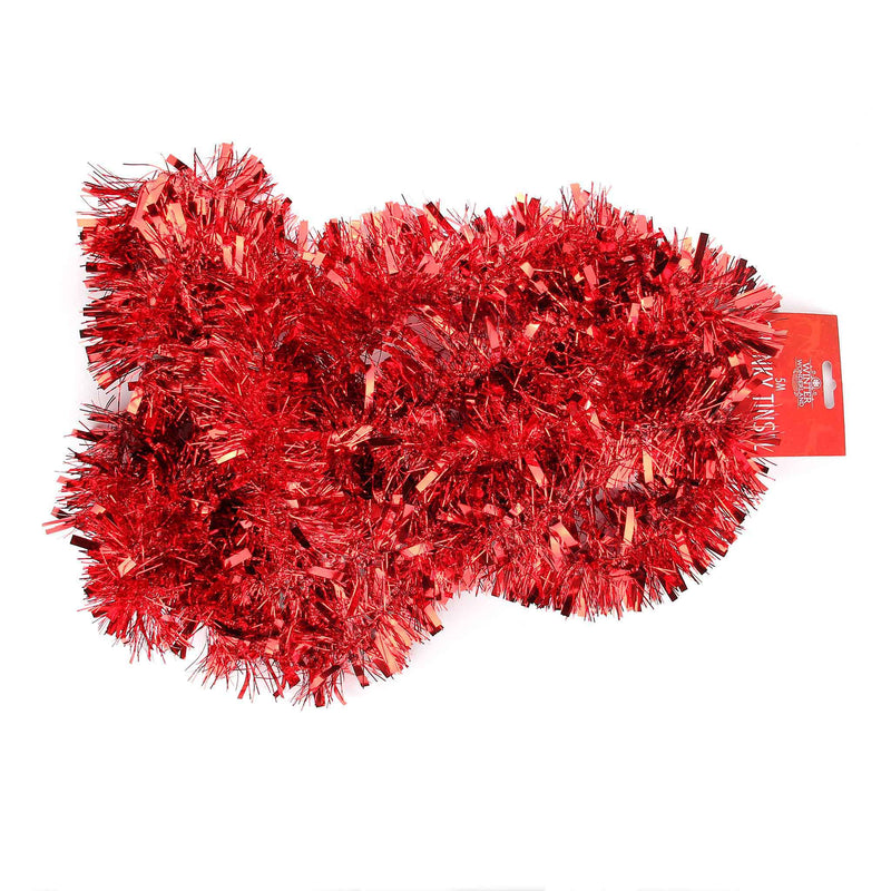 5M Red Tinsel