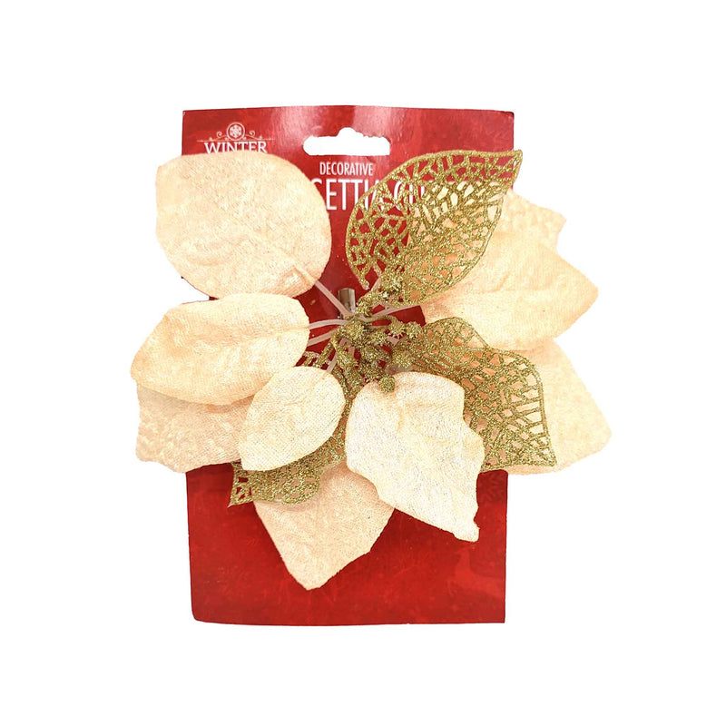 Poinsettia Clip 10Inch