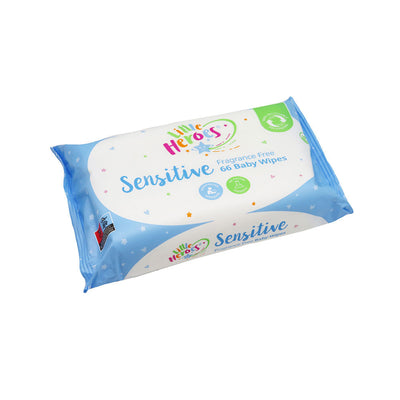 Little Heroes Sensitive Baby Wipes 66S