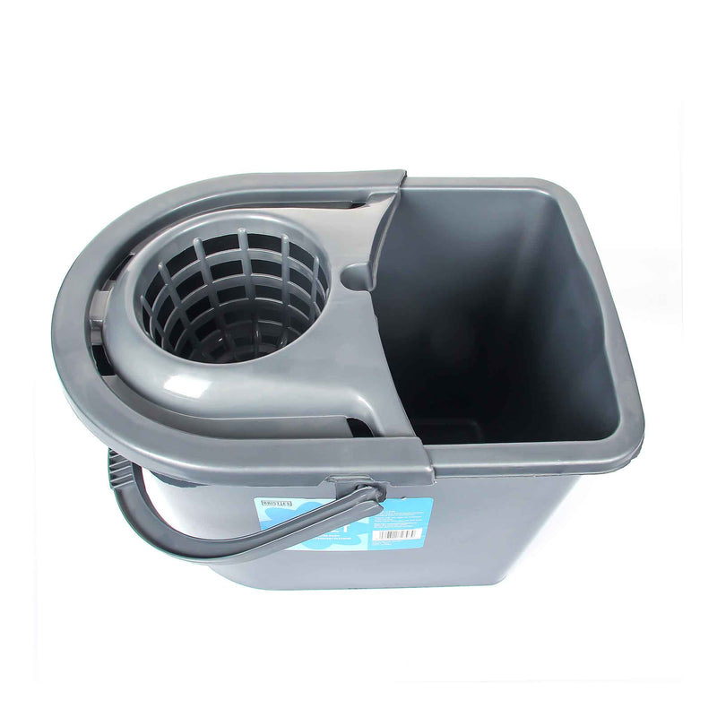 Mop Bucket Silver Grey