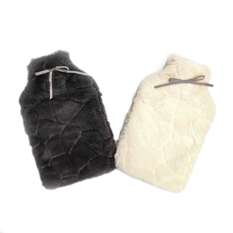 Hot Water Bottle Luxury Fur 2L Without Box