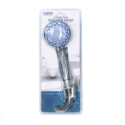 3 Function Chrome Shower Head