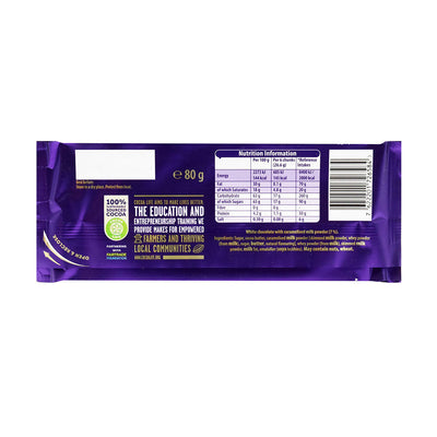 Cadbury Caramilk Golden Caramel Chocolate 80g