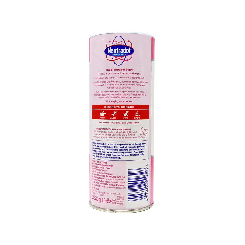 Neutradol Fresh Pink Carpet Deadorizer 350g