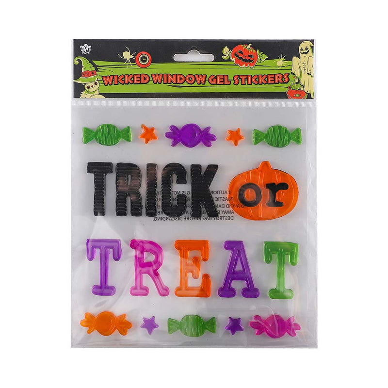 Halloween Gel Sticker Assorted