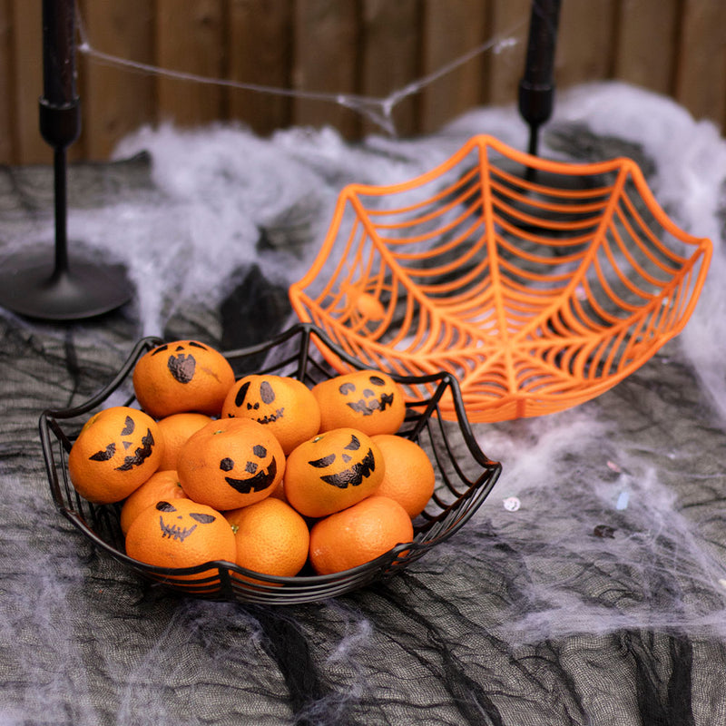 Halloween Cobweb Bucket