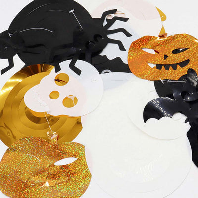 Halloween Character Swirl Foil Decorations