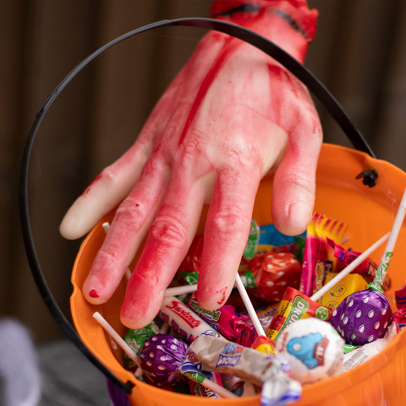 Bone Chilling Severed Bloody Hand