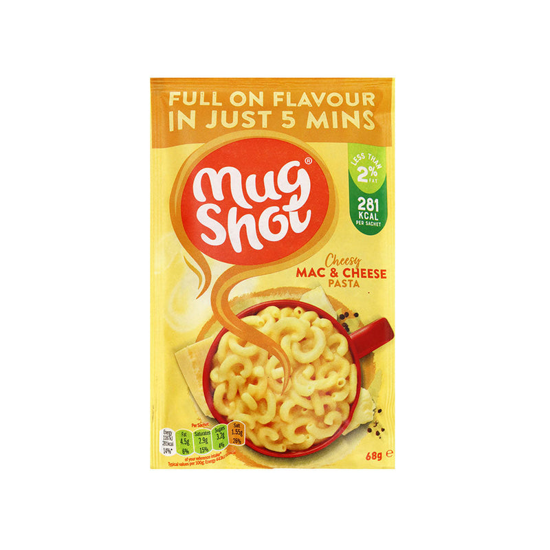 Mug Shot Macaroni & Cheese Flavour Pasta 68g