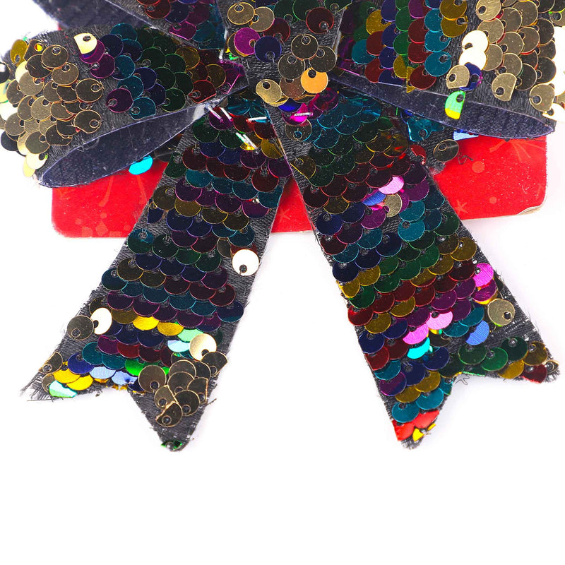 Sequin Bows Pack of 4