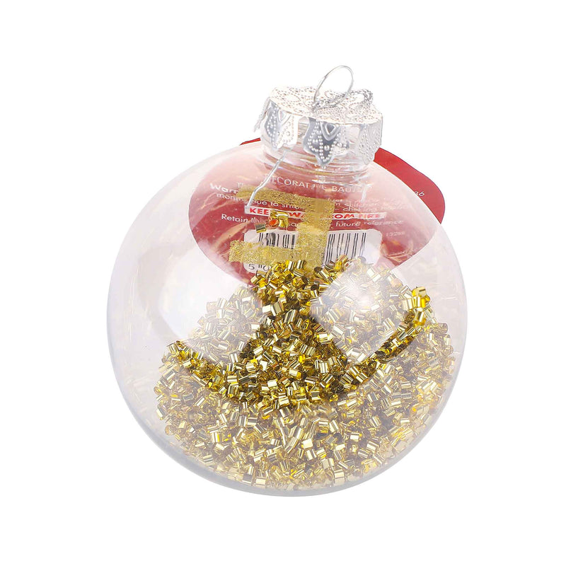 Christmas Tree Decorate - Gold Sparkle