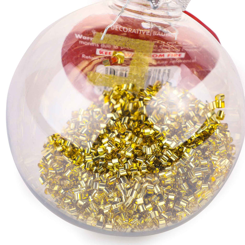 Gold Letter Bauble