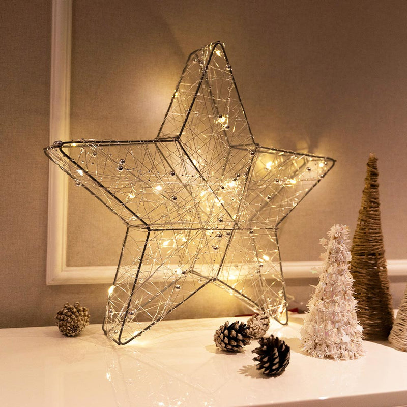 Wireframe Star Decoration