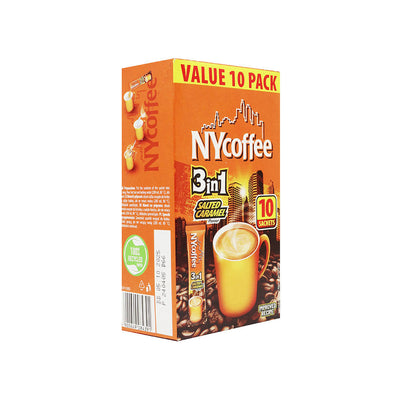 NY Coffee 3in1 Salted Caramel Latte 10PK