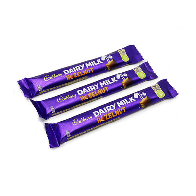 Cadbury Dairy Milk Hazelnut Chocolate Bars 22gx3