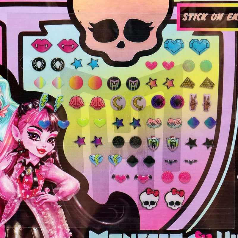 Monster High Stick On Earrings