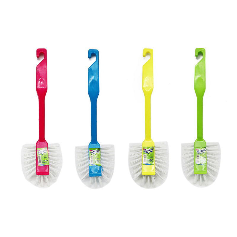 Bettina Fantail Dishbrush Colour Assorted x 3PK