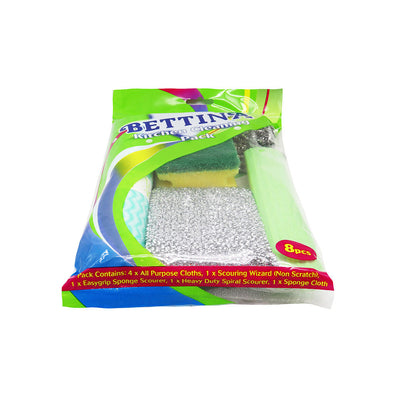 Bettina Kitchen Cleaning Pack 8PC