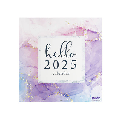 2025 Illustrated Square Monthly Calendar