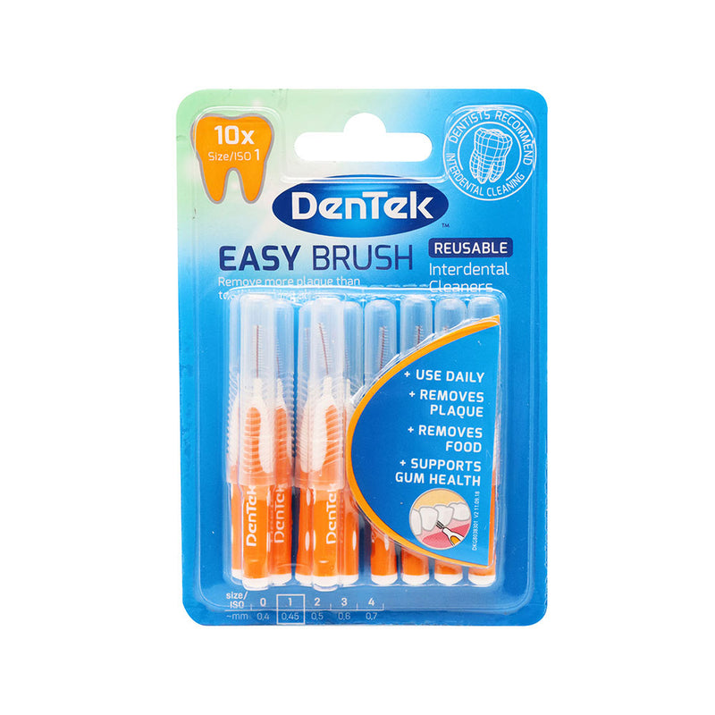 DenTek Easy Brush Interdental Cleaners 0.45mm 10PK