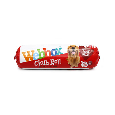 Webbox Prime Beef Chub Rolls Dog Food 720g