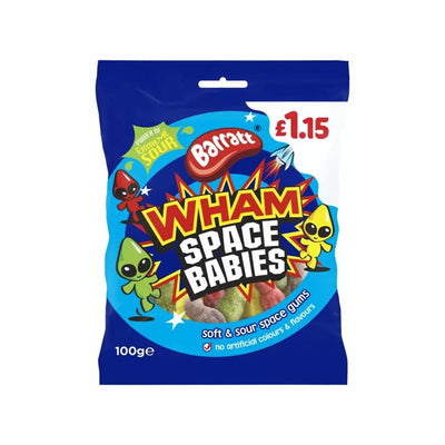 Barratt Wham Space Babies Jelly Sweets 100g x 3PK