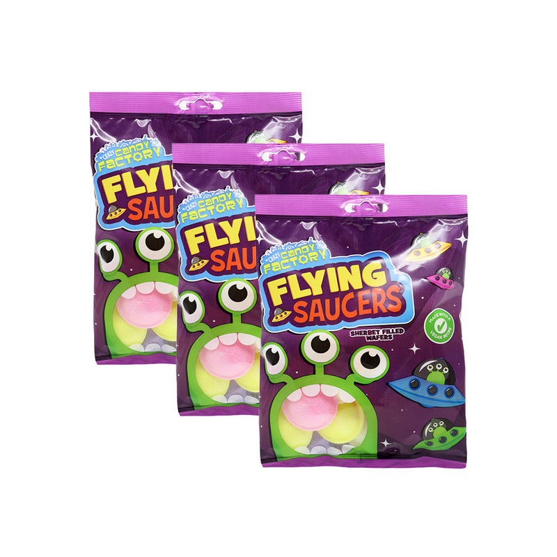 Crazy Candy Factory Flying Saucers Sweets Bag