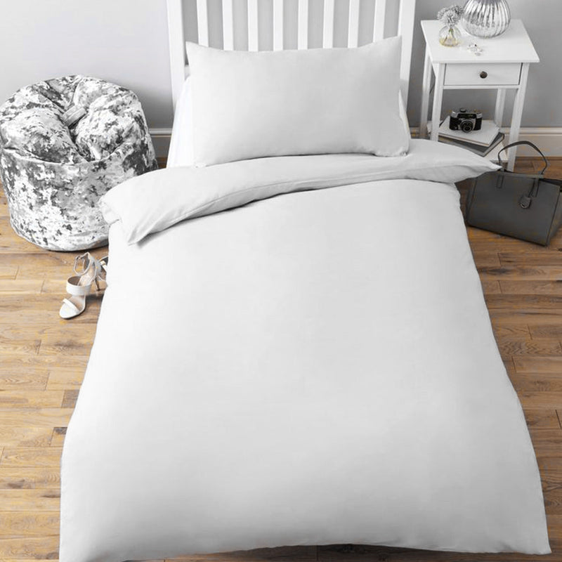 Silentnight Supersoft Duvetset Single Size White