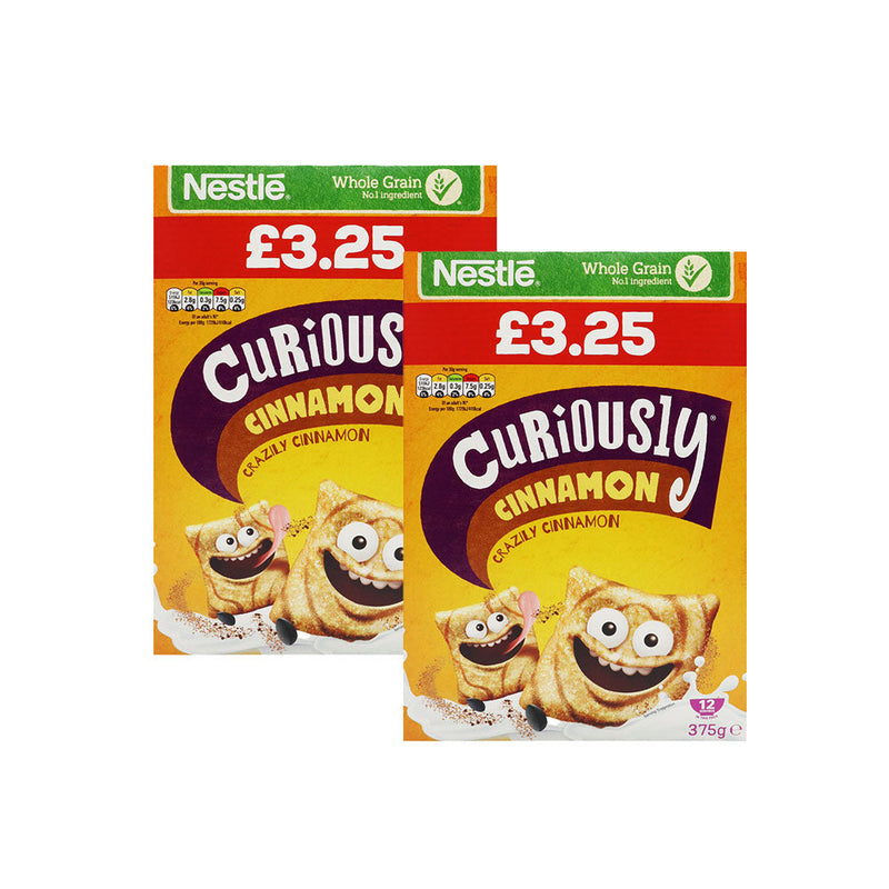 Nestle Curiously Cinnamon Cereal 375g