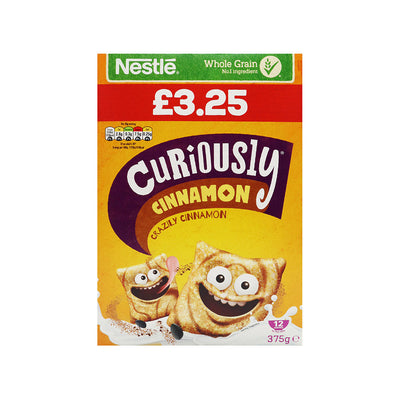 Nestle Curiously Cinnamon Cereal 375g