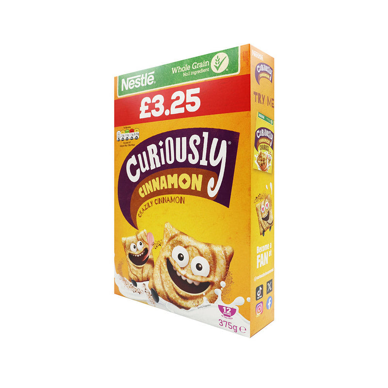 Nestle Curiously Cinnamon Cereal 375g