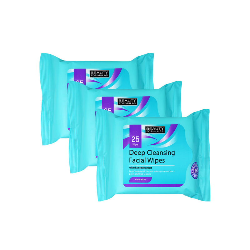 Deep Cleansing Facial Wipes 25S