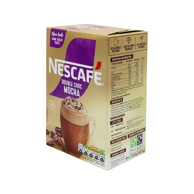 Nescafe Double Choc Mocha Instant Coffee 8S