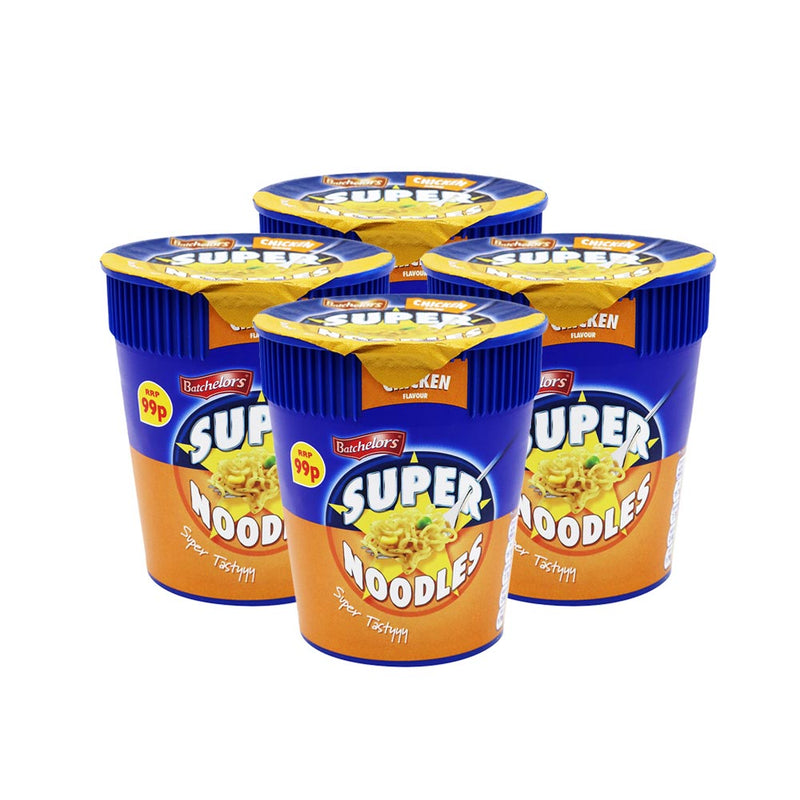 Batchelors Super Noodles Chicken Flavour 75g x 4Pack