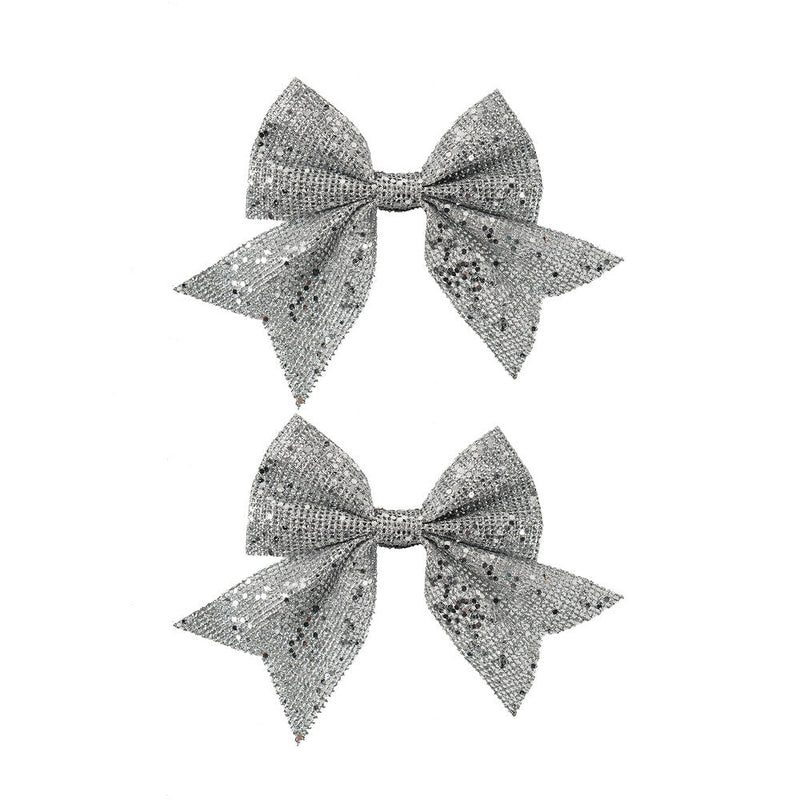 Christmas Bow 2PC 12x13cm