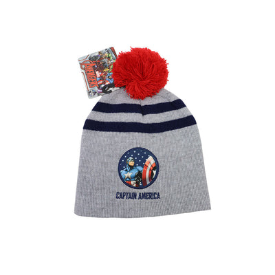 Marvel Avengers Kids Hat With Pompom