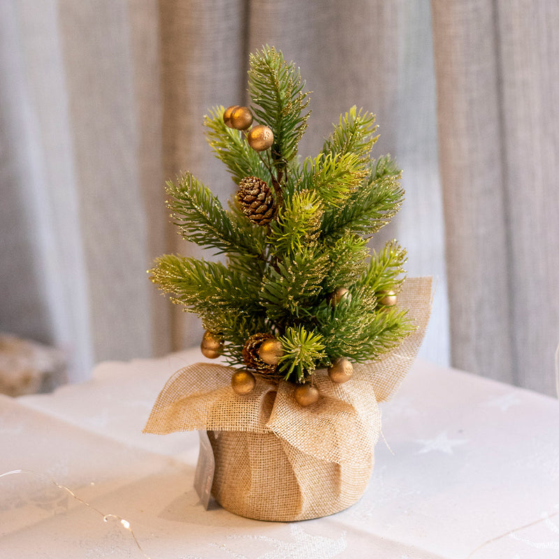 Artificial Table Top Mini Tree Ornament