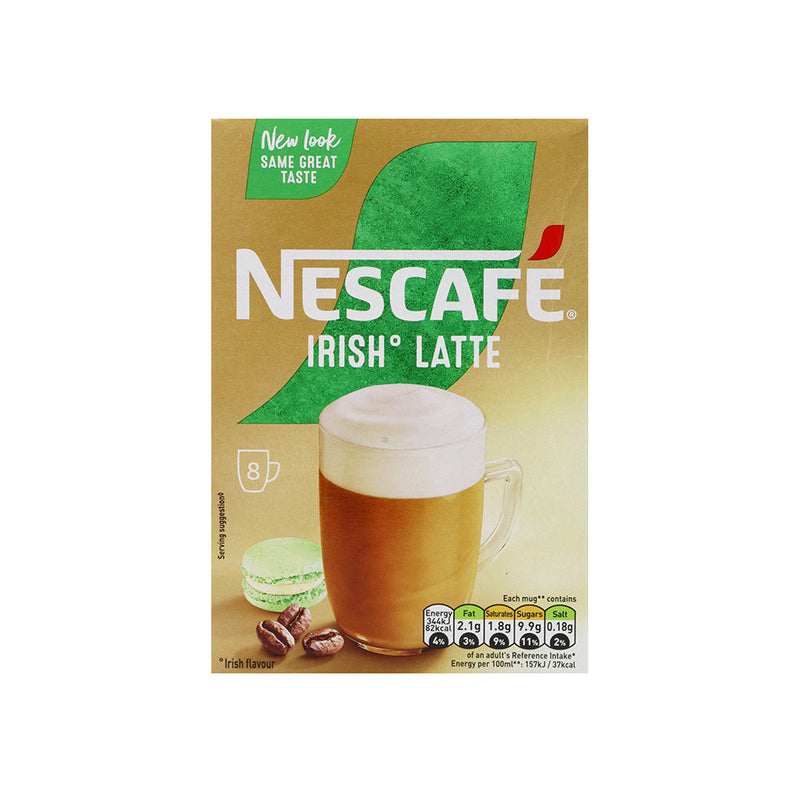 Nescafe Irish Latte Instant Coffee 8S