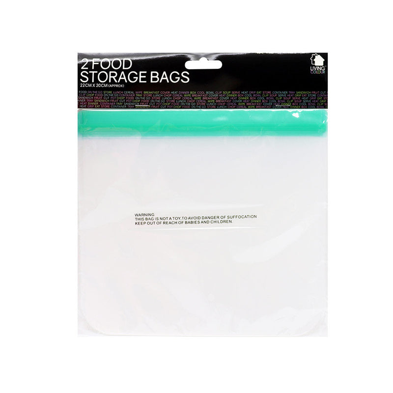 Reusable Food Storage Bag 2Pack