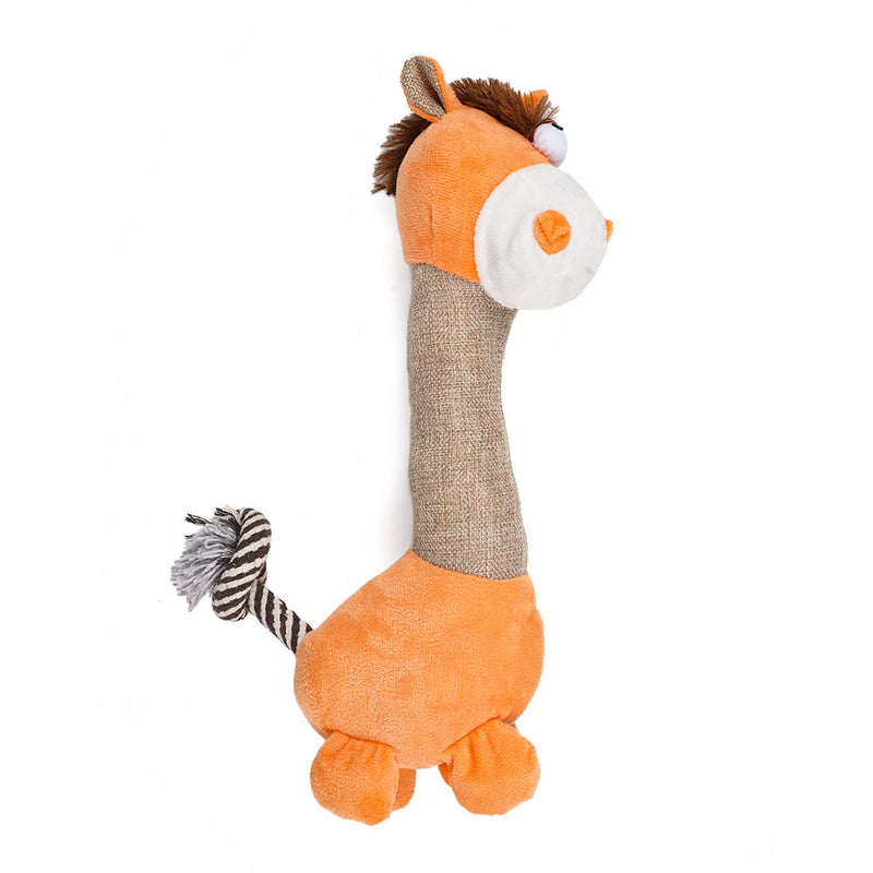 Animal Rope Plush Toy Giraffe