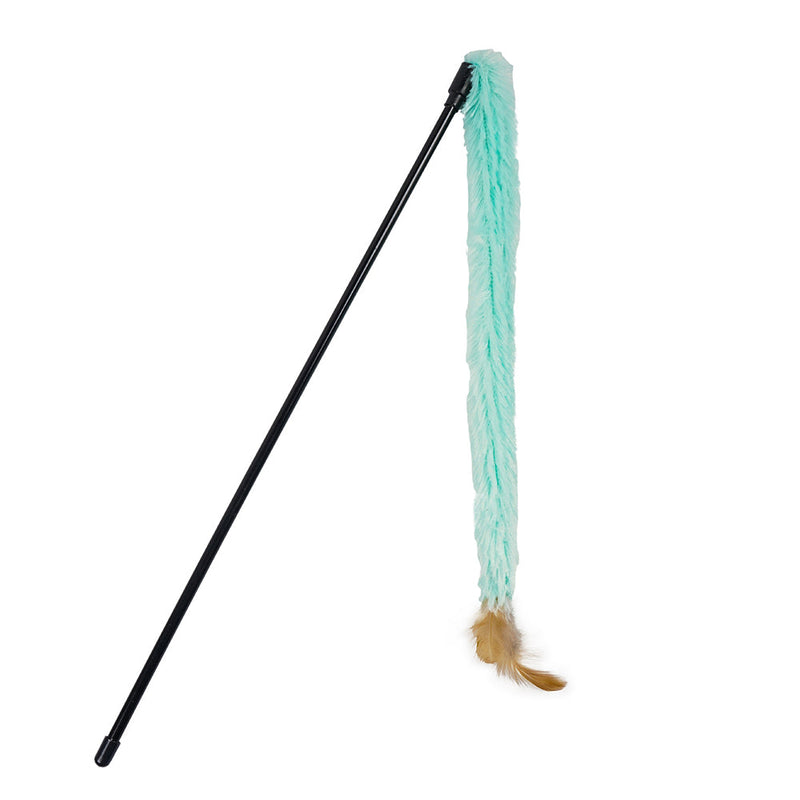 Cat Teaser Wand Toy With Feather