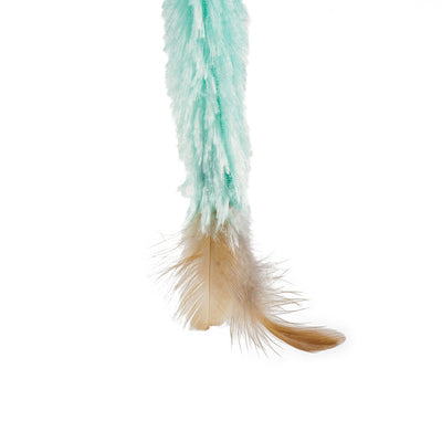 Cat Teaser Wand Toy With Feather