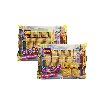 QUE Bisqui Milk Petit Biscuit 3PK