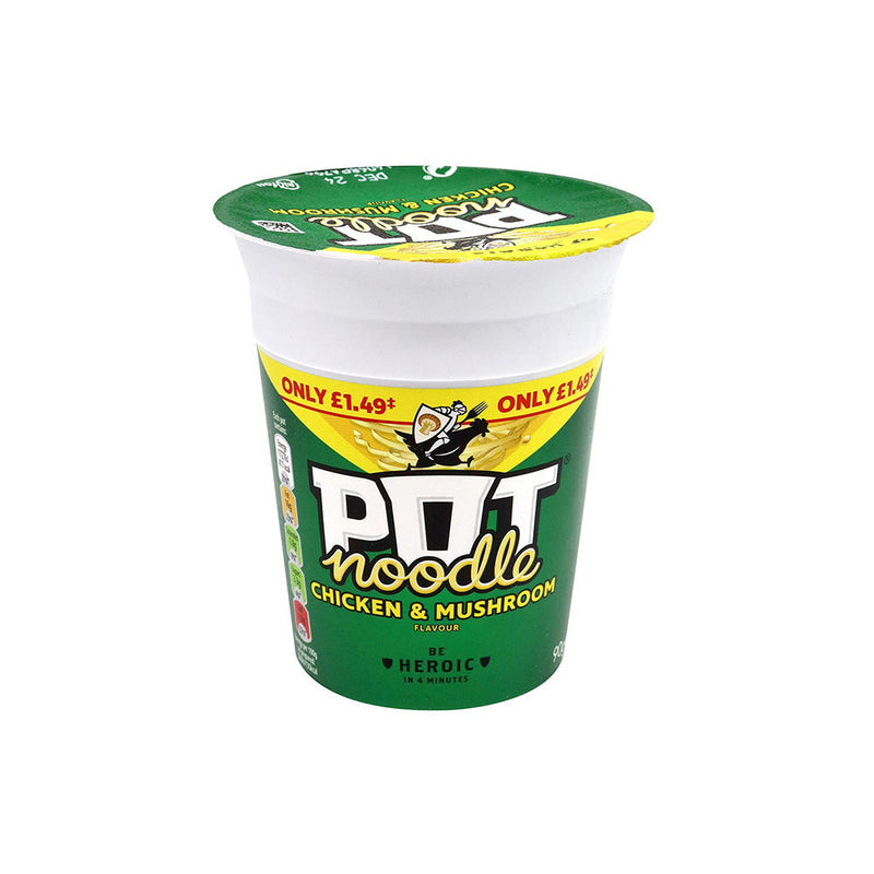 Pot Noodle Chicken & Mushroom Instant Noodles 90g x 3Pack