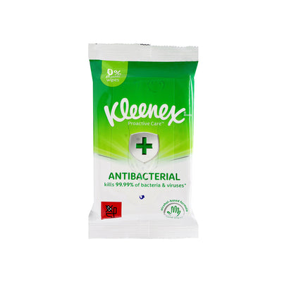 Kleenex Antibacterial Hand Wipes 12S