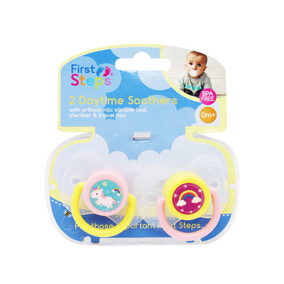 First Steps Daytime Soother Box 2Pack