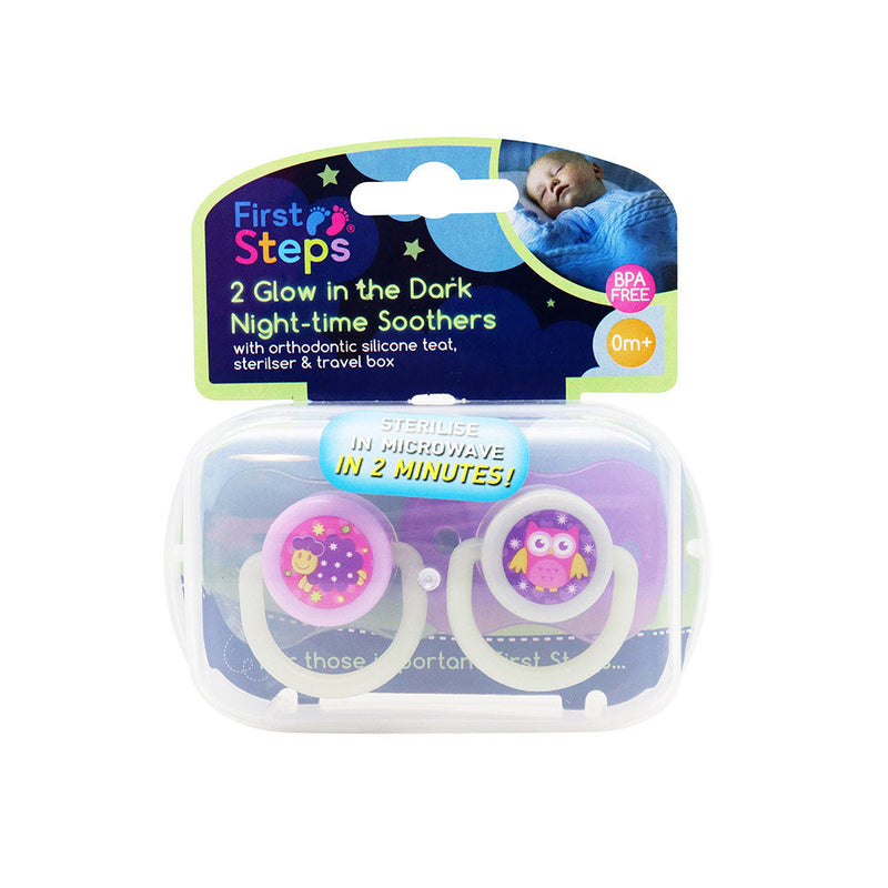 First Steps Night-Time Soother Box 2Pack