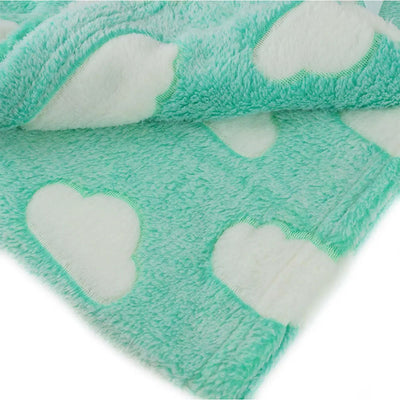 First Steps Baby Blanket Teal Cloud 75x100cm