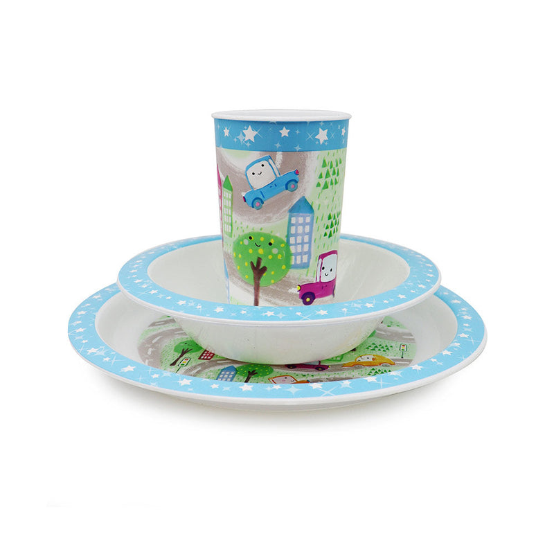 Happy Town Kids Dinner Set